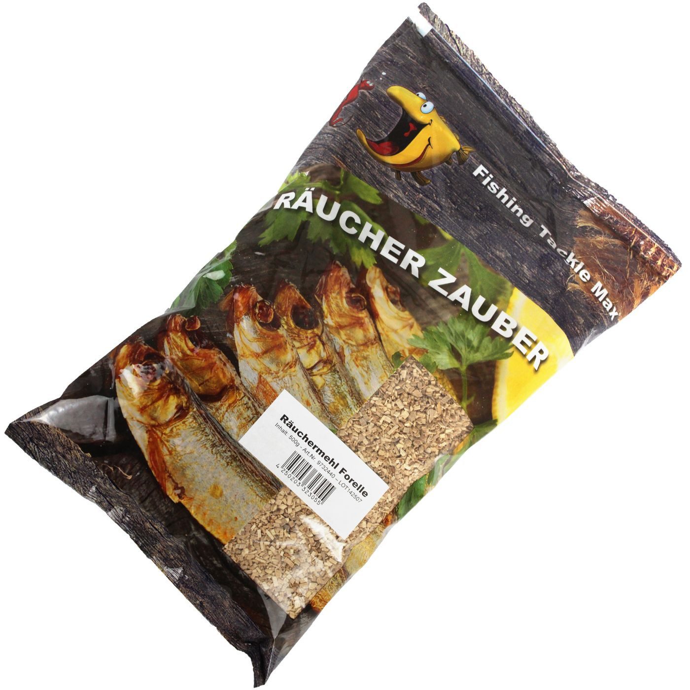 Fishing Tackle Max Räucherofen FTM Räuchermehl Forelle 500g - Mehl zum Räuchern