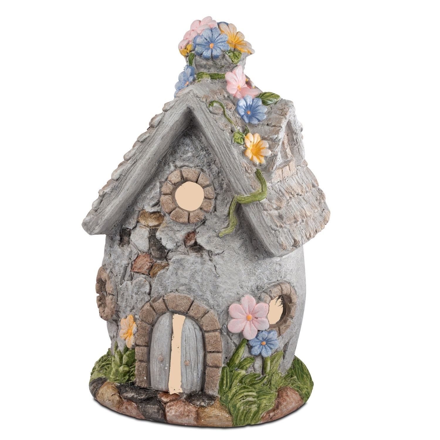 formano Skulptur Gartenzeit, Höhe: 40cm, Farbe: Grau, Motiv: Haus