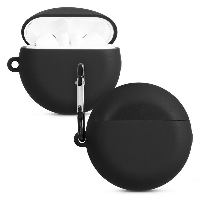 kwmobile Kopfhörer-Schutzhülle Hülle für Huawei FreeBuds 3 Silikon Schutzhülle Etui Case Cover für In-Ear Headphones
