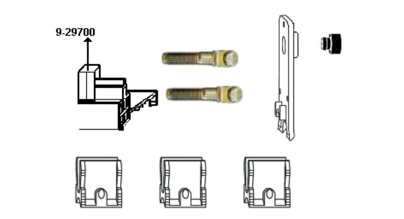 Thumbnail - Gretsch-Unitas Fensterbeschlag GU Btl. Zubehör GU937 Schema A K-16608-00-0-1