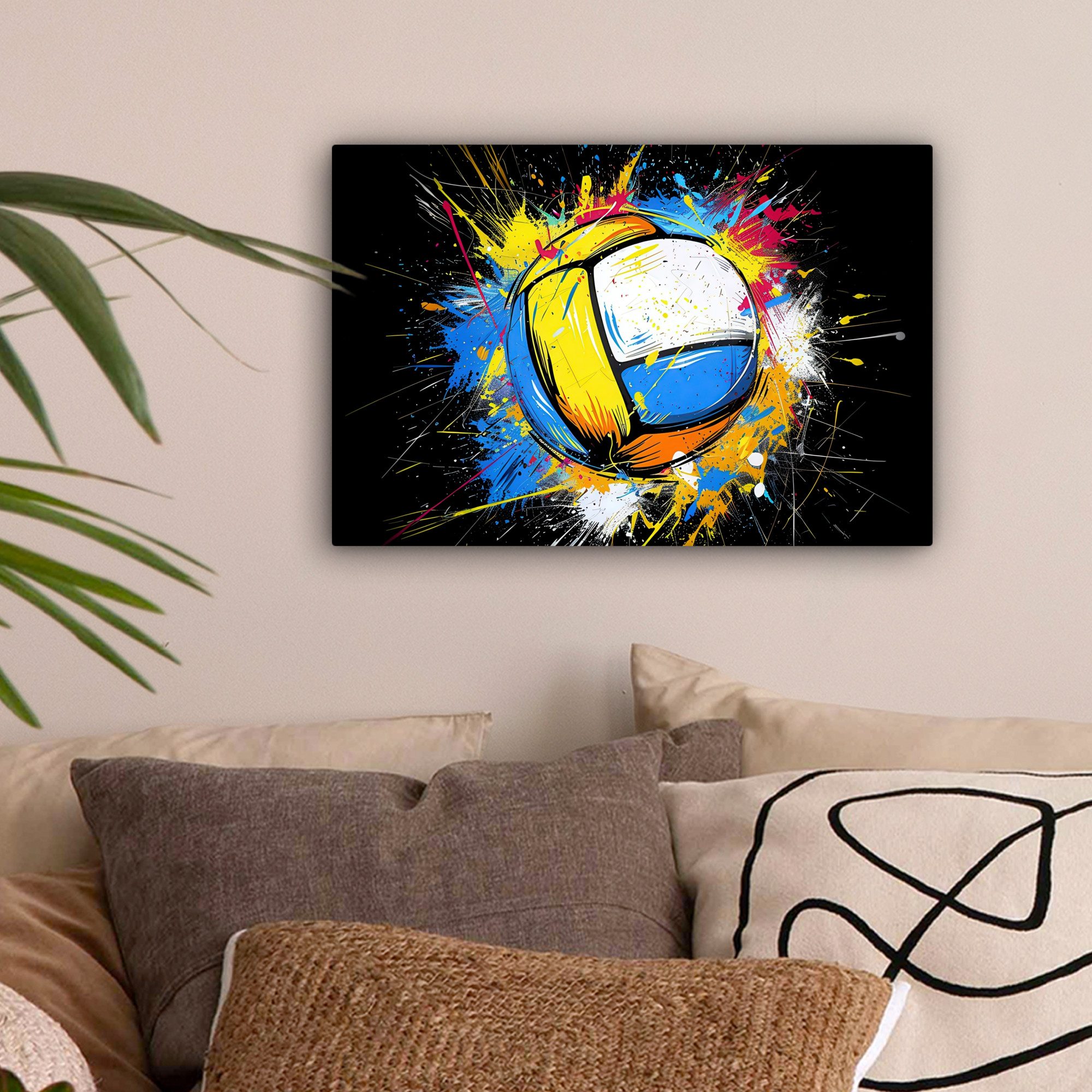 OneMillionCanvasses® Leinwandbild Graffiti - Sport - günstig online kaufen