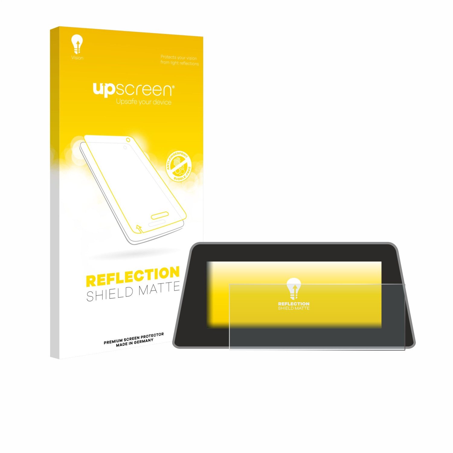 upscreen Displayschutzfolie Schutzfolie für BMW 5 G30/G31 Navigation Business 2017-2019, Displayschutz Schutz Folie Matt Entspiegelungsfolie