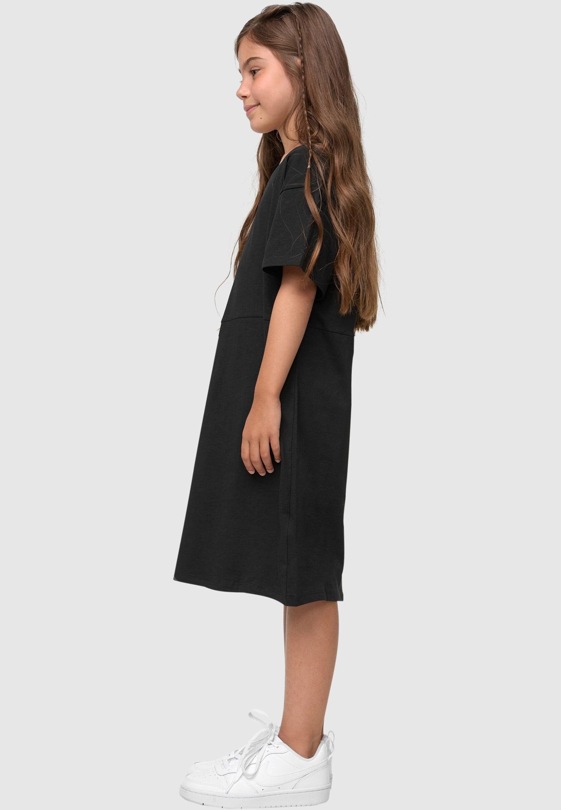 Jerseykleid Organic (1-tlg) Damen Girls CLASSICS URBAN Tee Dress Oversized black