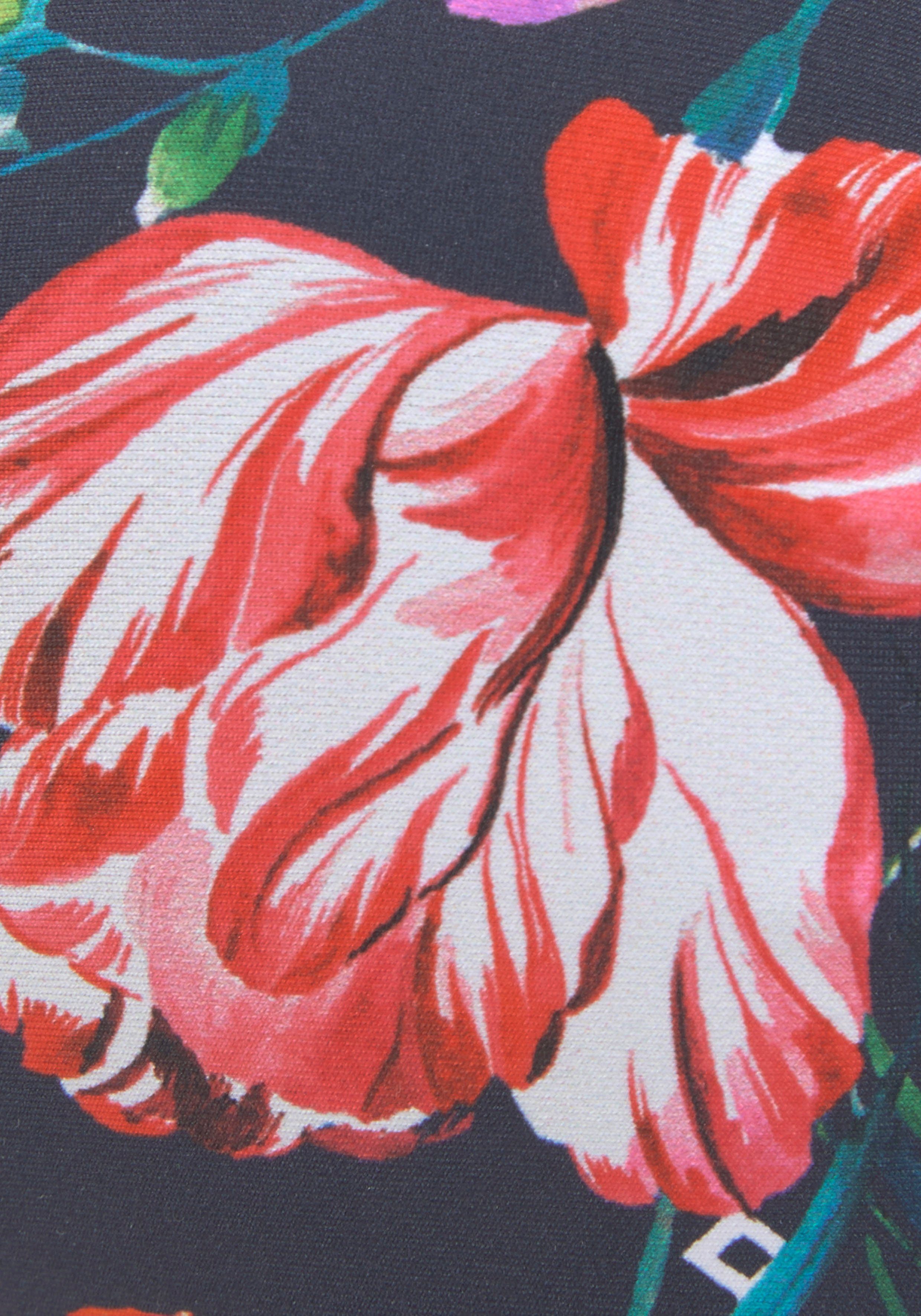 Sunseeker Bügel-Bandeau-Bikini-Top Modern, mit Blumenprint – Bild 4 von 5