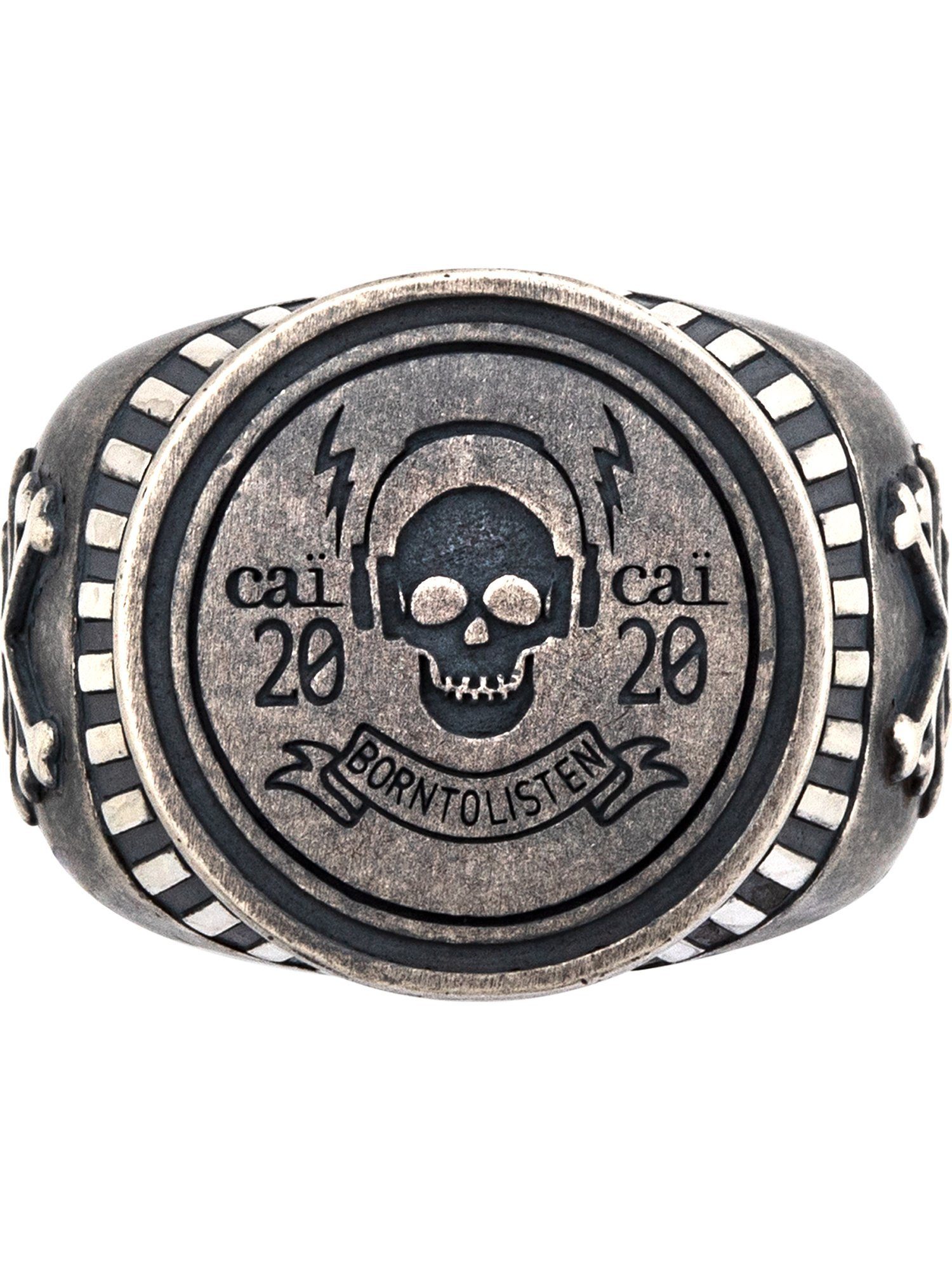 CAÏ Silberring Caï Herren-Herrenring 925er Silber Totenkopf günstig online kaufen