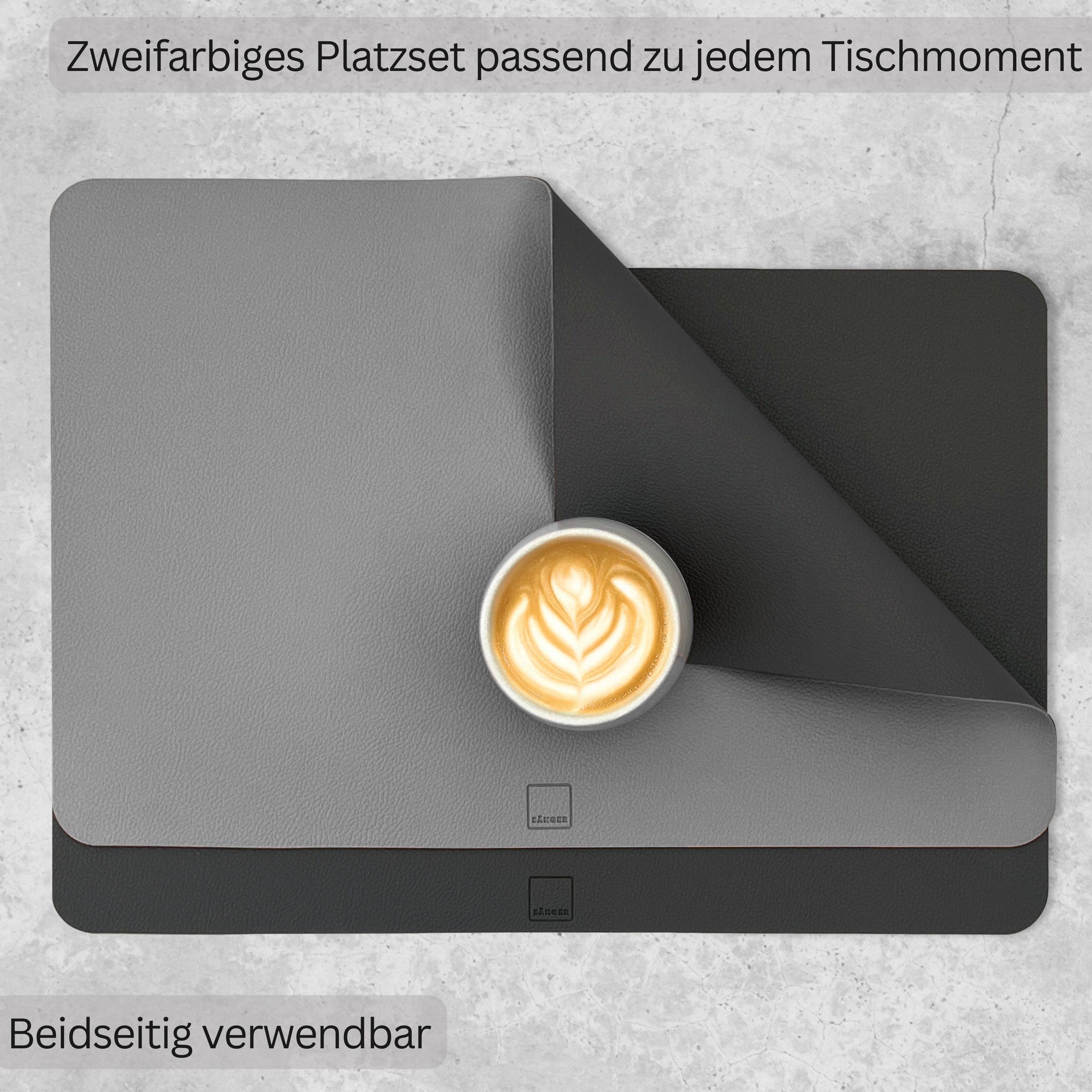 SÄNGER Platzset aus Kunstleder, (Set, 12-St., günstig online kaufen