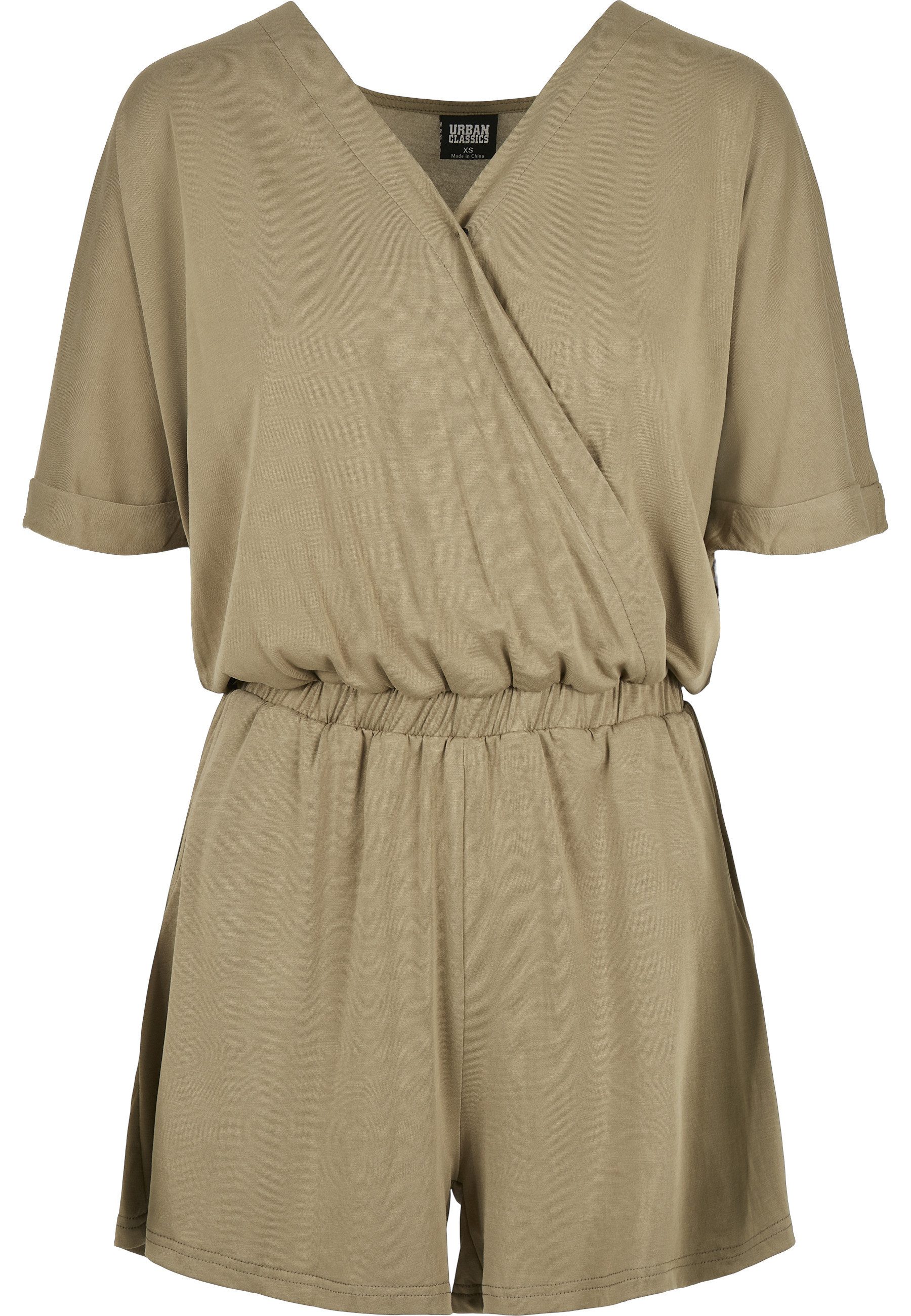 URBAN CLASSICS Jumpsuit Urban Classics Damen Ladies Short Modal Jumpsuit (1-tlg)