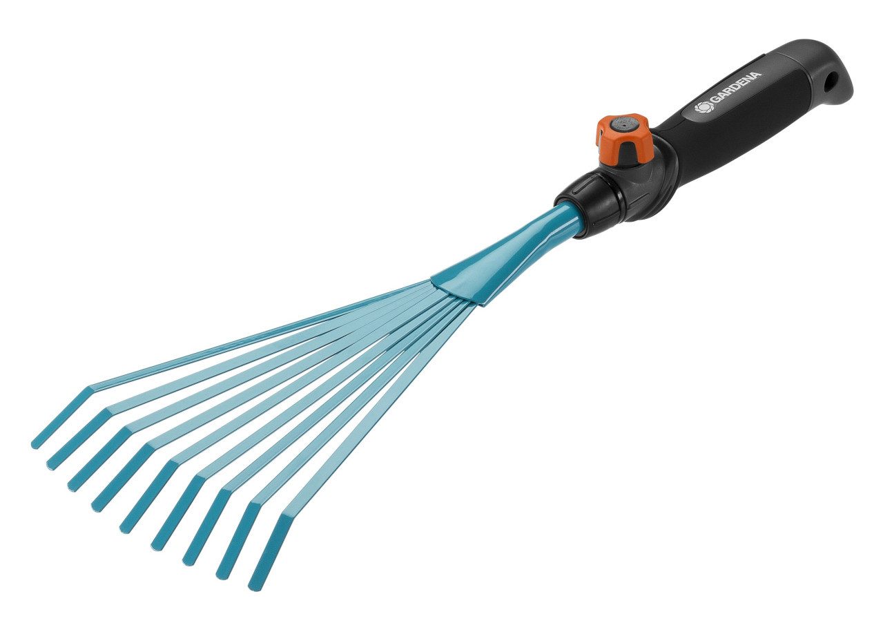 GARDENA Rechenbesen Gardena Kleinbesen combisystem 12 cm Arbeitsbreite