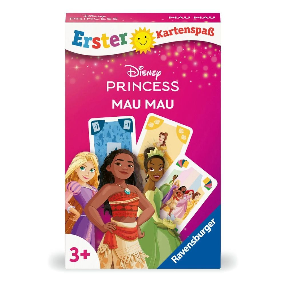 Ravensburger Spiel Disney® Princess: Mau Mau - Kinderspiel ab 3 Jahre