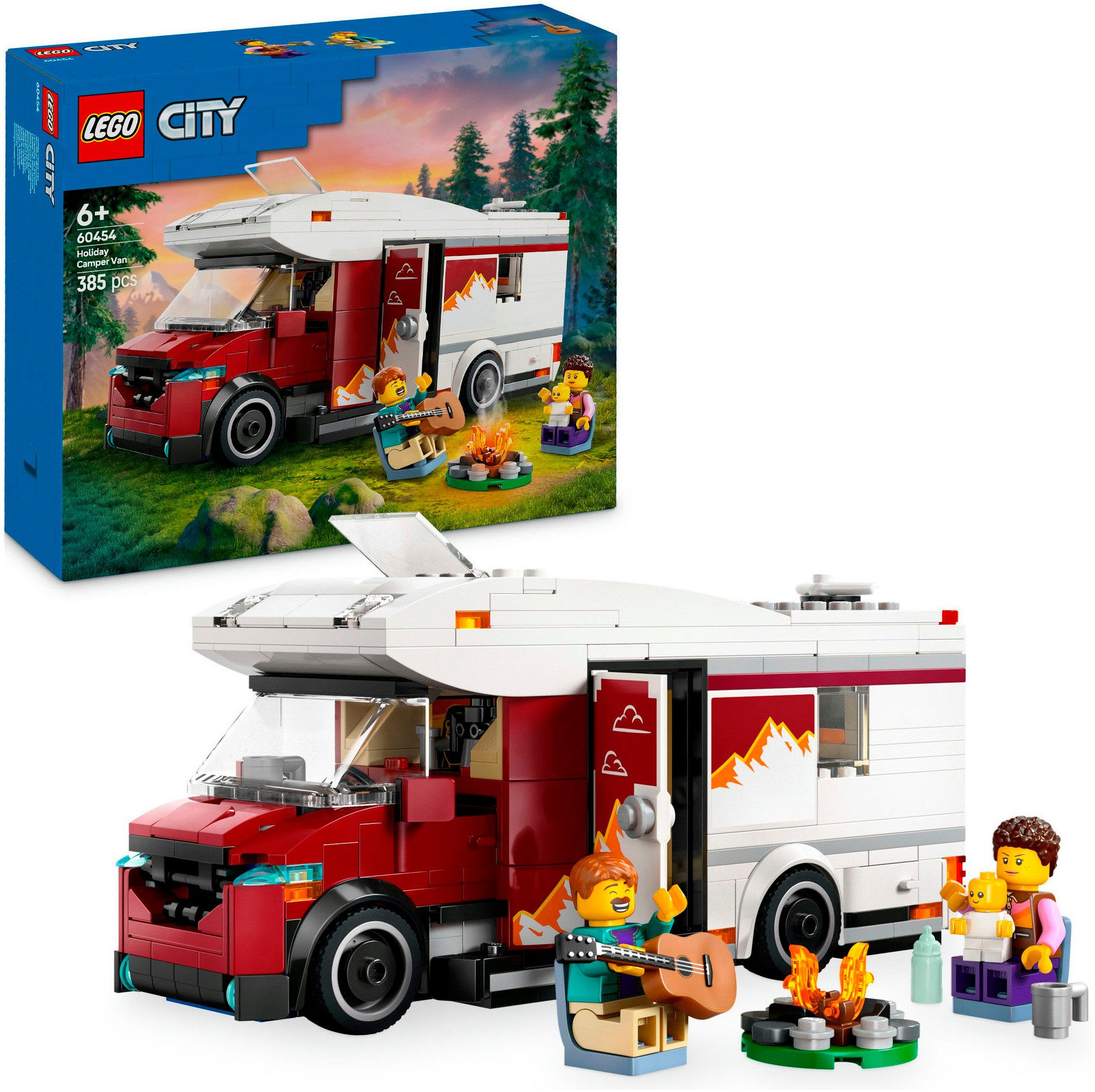 LEGO® Abenteuer-Wohnmobil (60454), LEGO City Konstruktionsspielsteine, günstig online kaufen