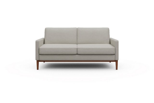 moebelfaktor Sofa Bodo 2,5-Sitzer, Retro-Design, elegante Linien, stabile H günstig online kaufen