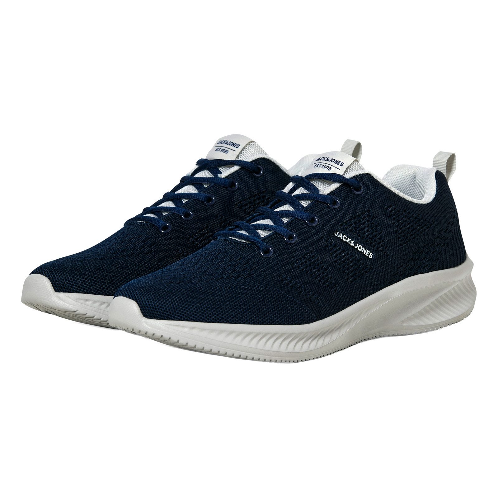 Jack & Jones JFWCROXLEY Knit Sneaker Noos Sneaker mit Markendetails günstig online kaufen
