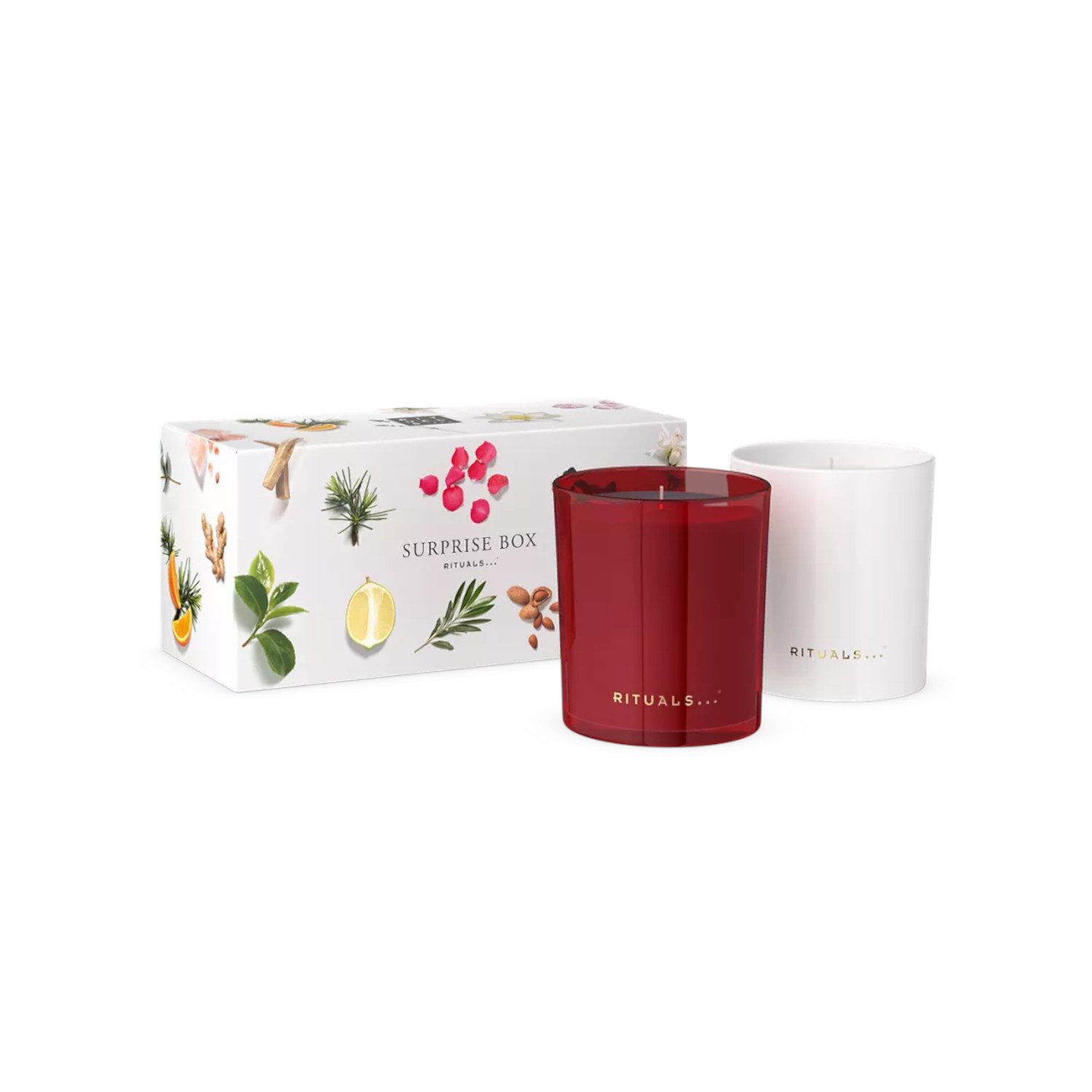 Rituals Duftkerze Rituals Candle Surprise Box. (2-tlg), Box mit 2 Rituals Duftkerzen