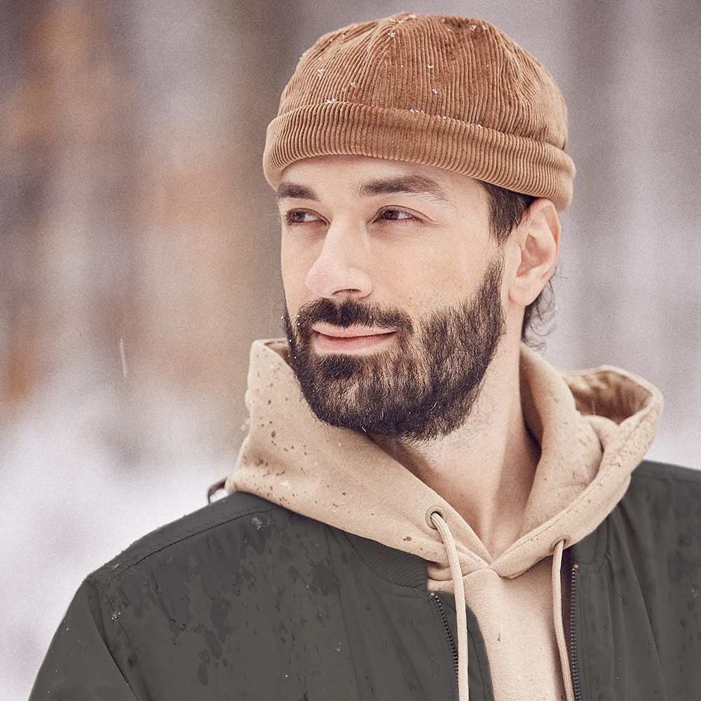 CAPO Fleecemütze Dockercap, Cord, Futter (1-St) CORD günstig online kaufen