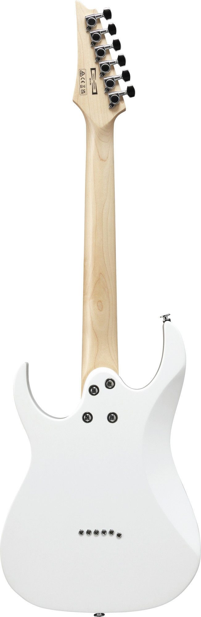 Ibanez E-Gitarre GRGM21-WH Gio RG miKro 3/4 White, RG miKro, Shortscale-Modell mit verkürzter Mensur