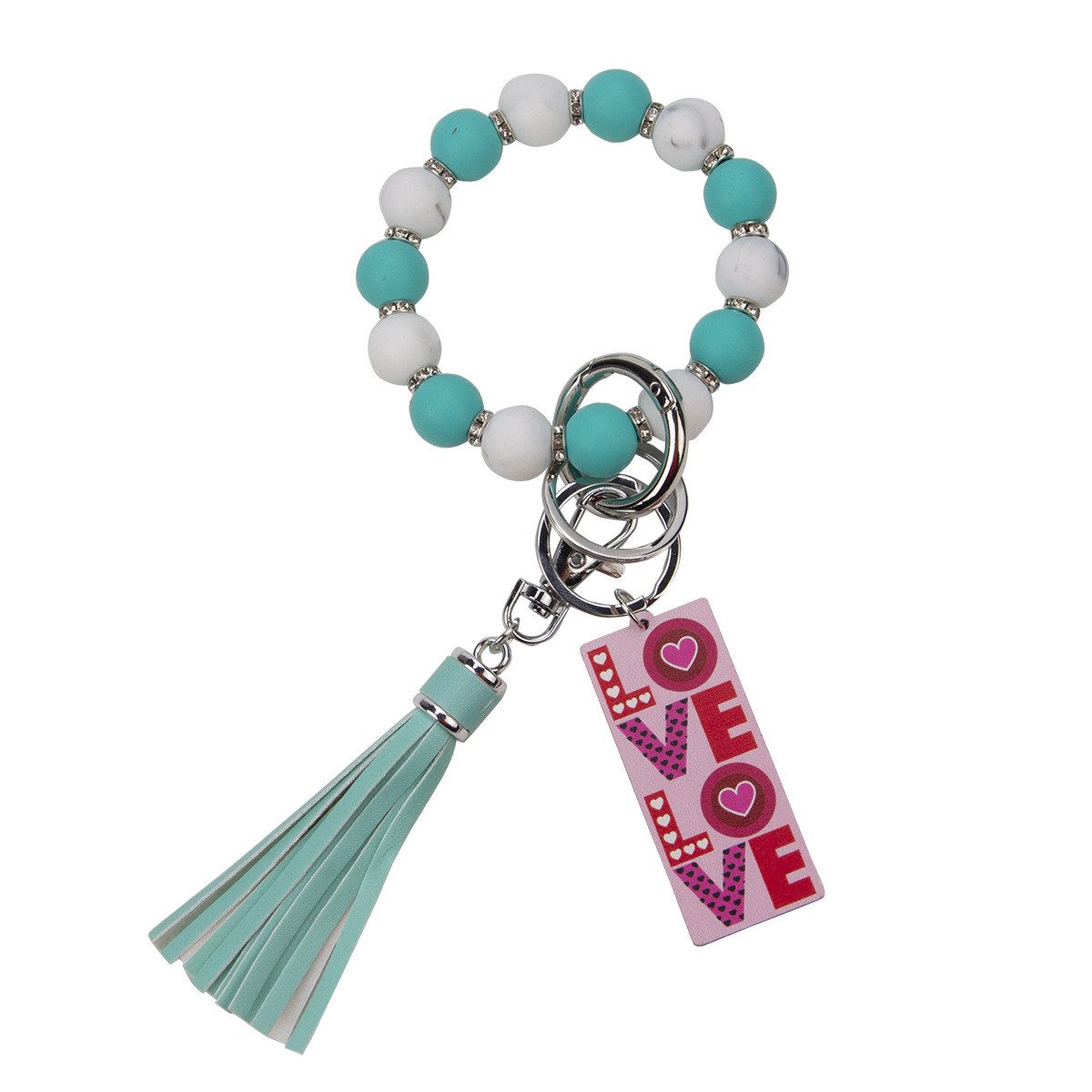 Schlüsselanhänger Silikon-Schlüsselanhänger, Armband, Schlüsselanhänger