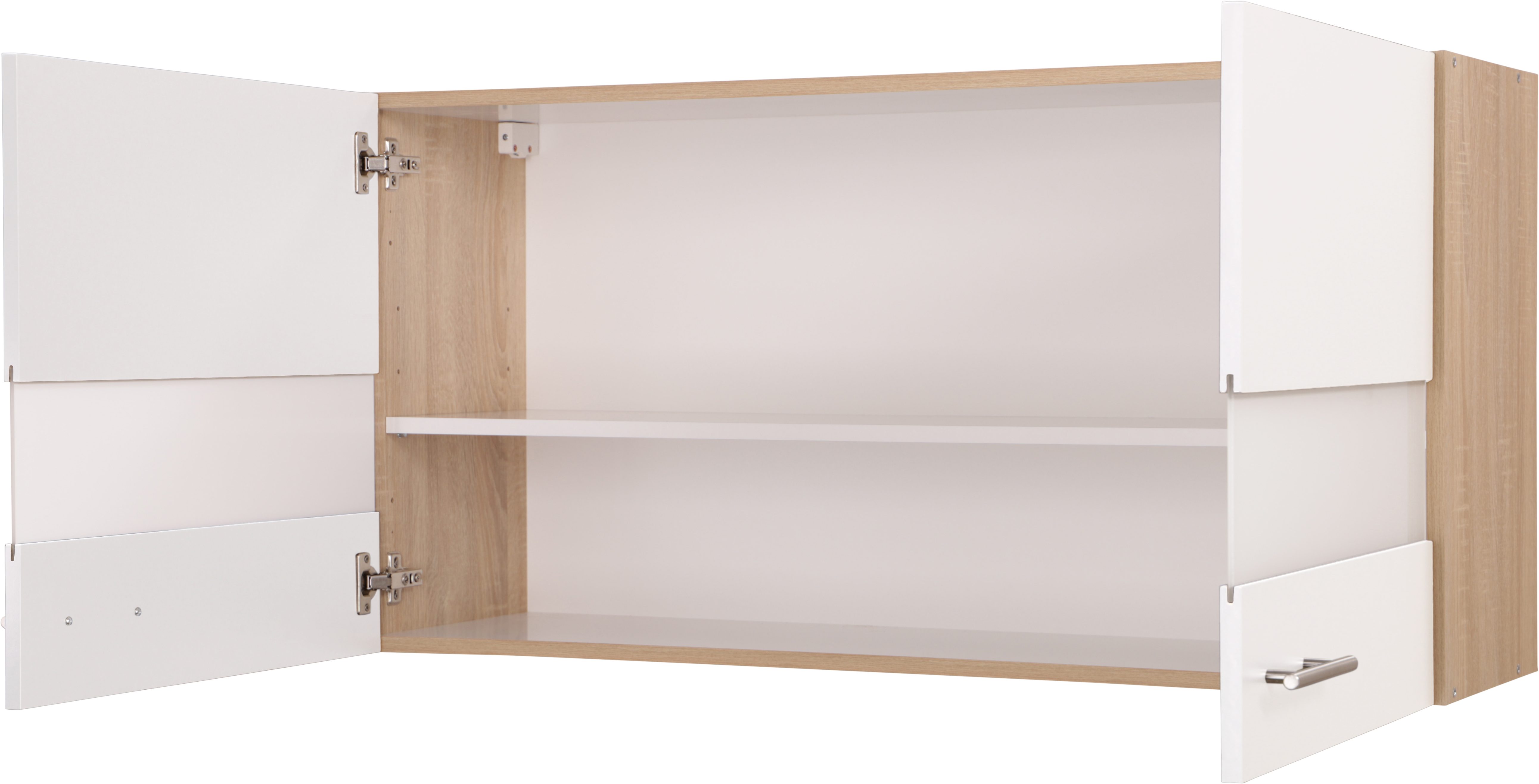 RESPEKTA Hängeschrank Merle Breite 110 cm, mit Soft-Close Funktion, Stangengriffe aus Metall