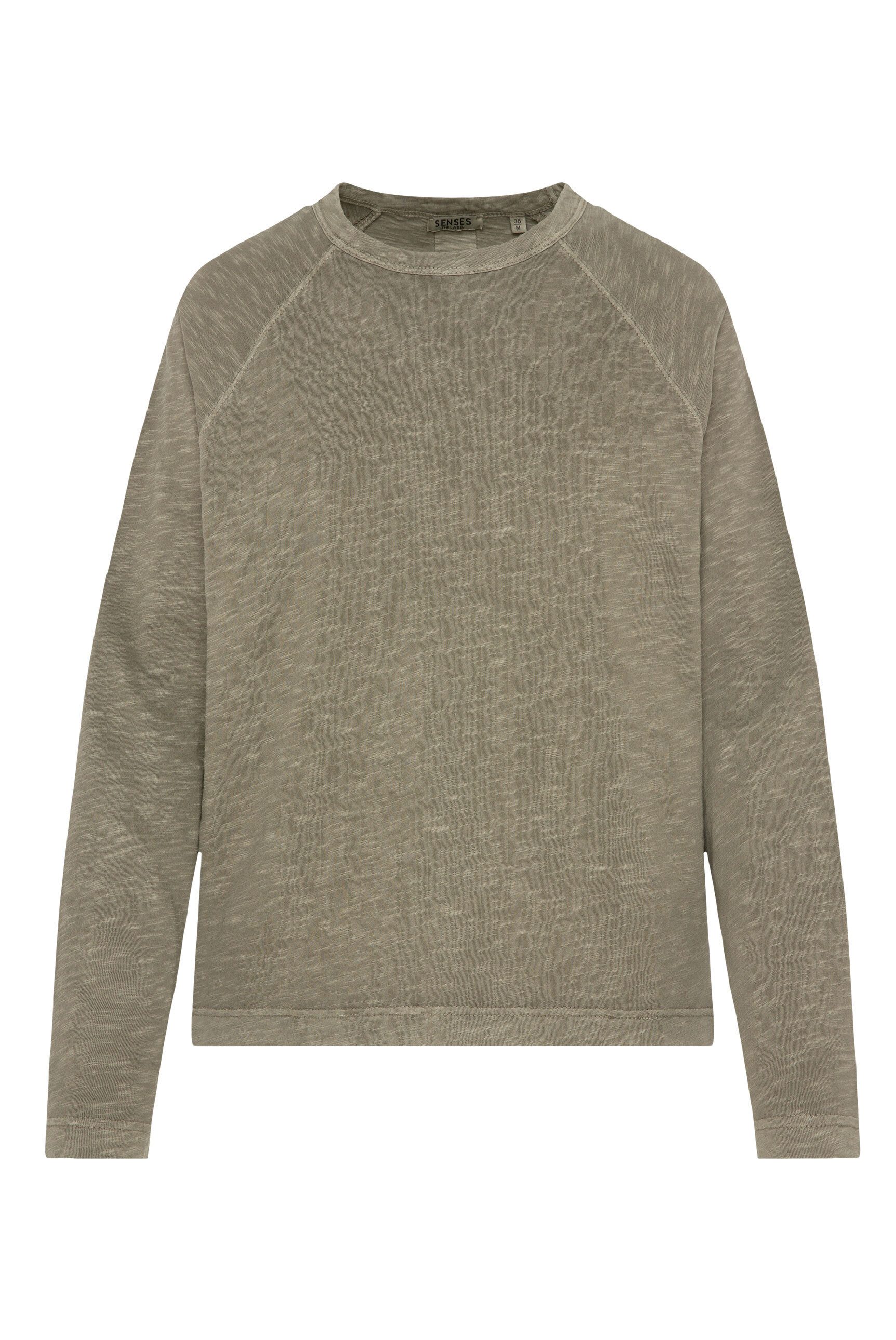 SENSES.THE LABEL Rundhalsshirt aus Baumwolle