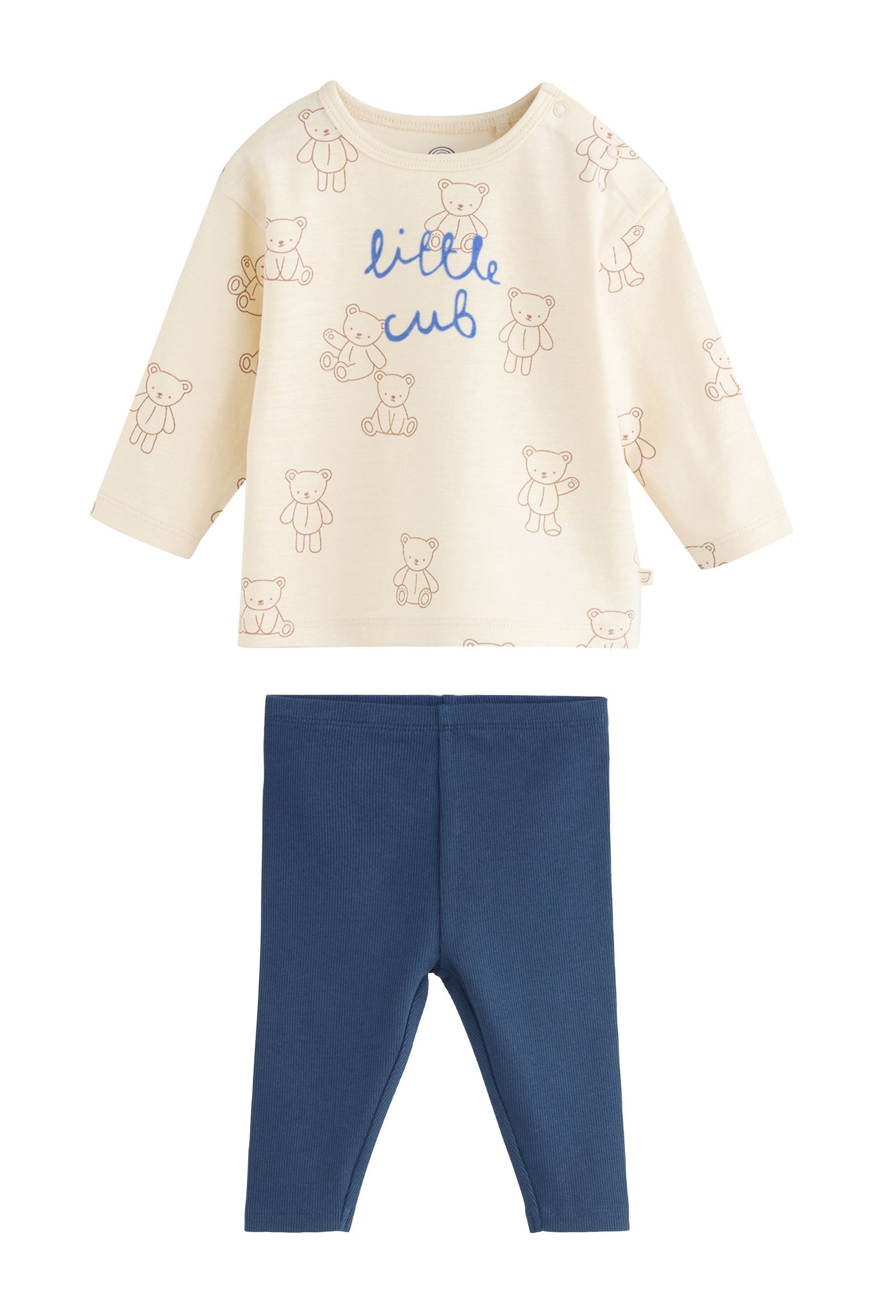 Shirt & Leggings 2-teiliges Baby-Set mit Oberteil und Leggings