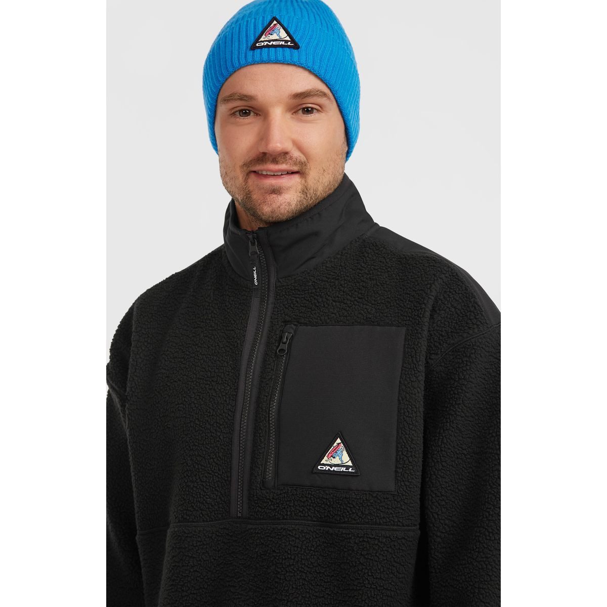 O'Neill Fleecejacke Fwc'play Hyperfleece Locker geschnittener Herren-Fleecepullover mit Tech-Stretch-Kragen