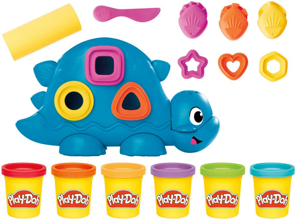 Hasbro Knetform-Set Play-Doh Starters Bunter Dino