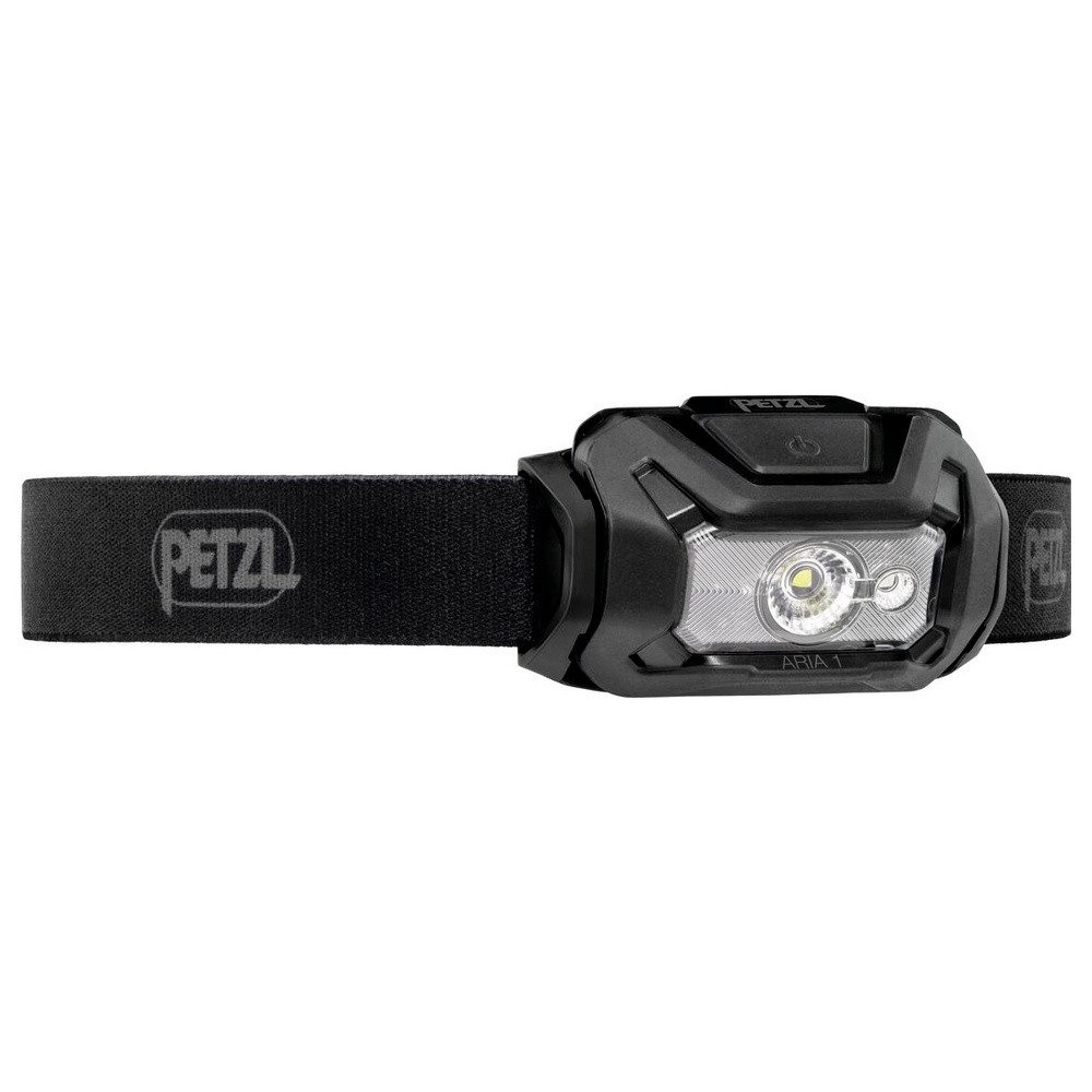 Petzl LED Stirnlampe Petzl ARIA® 1R RGB LED Stirnlampe akkubetrieben, Li-Ionen Akkus oder b
