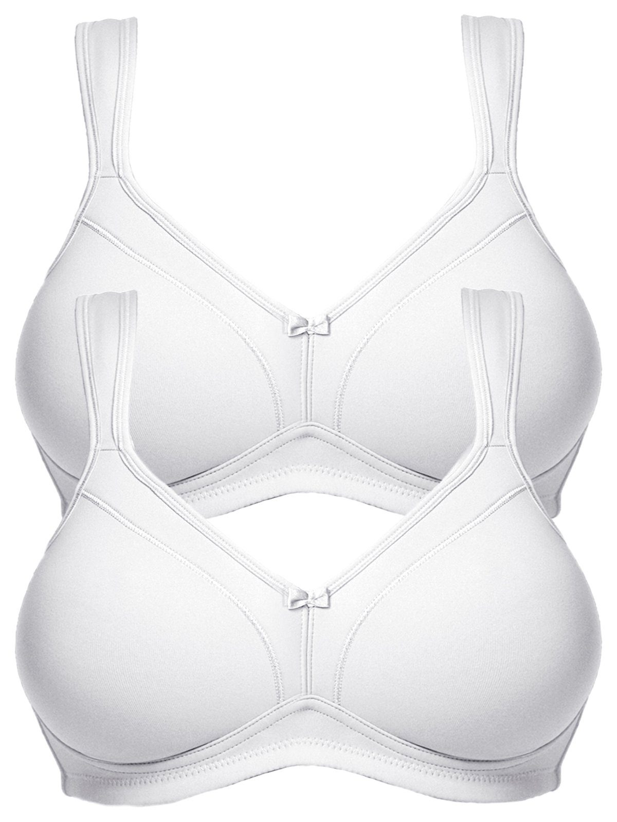 Soft-BH 2er Pack BH ohne Bügel Topsy