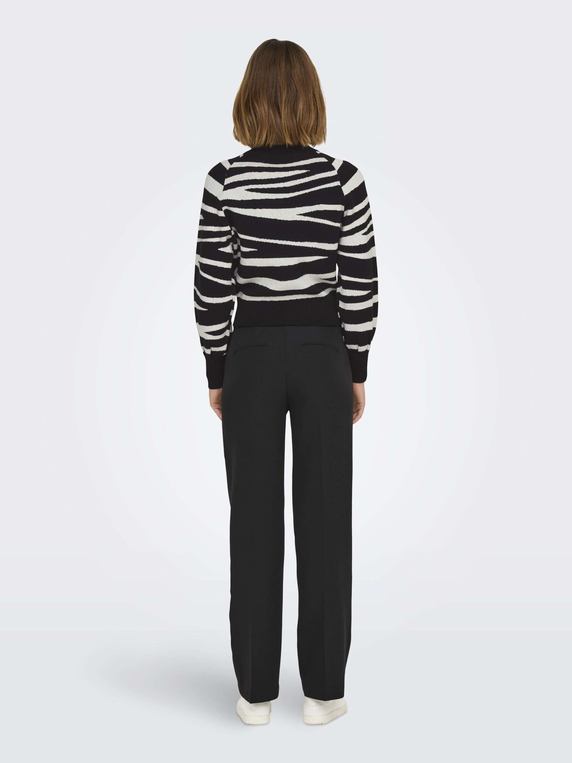 ONLY Strickpullover (1-tlg) Falten
