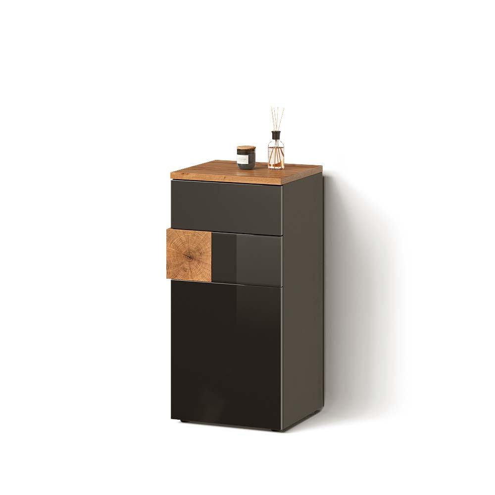 Livinity® Midischrank Tanaro, Anthrazit/Anthrazit, 40 x günstig online kaufen