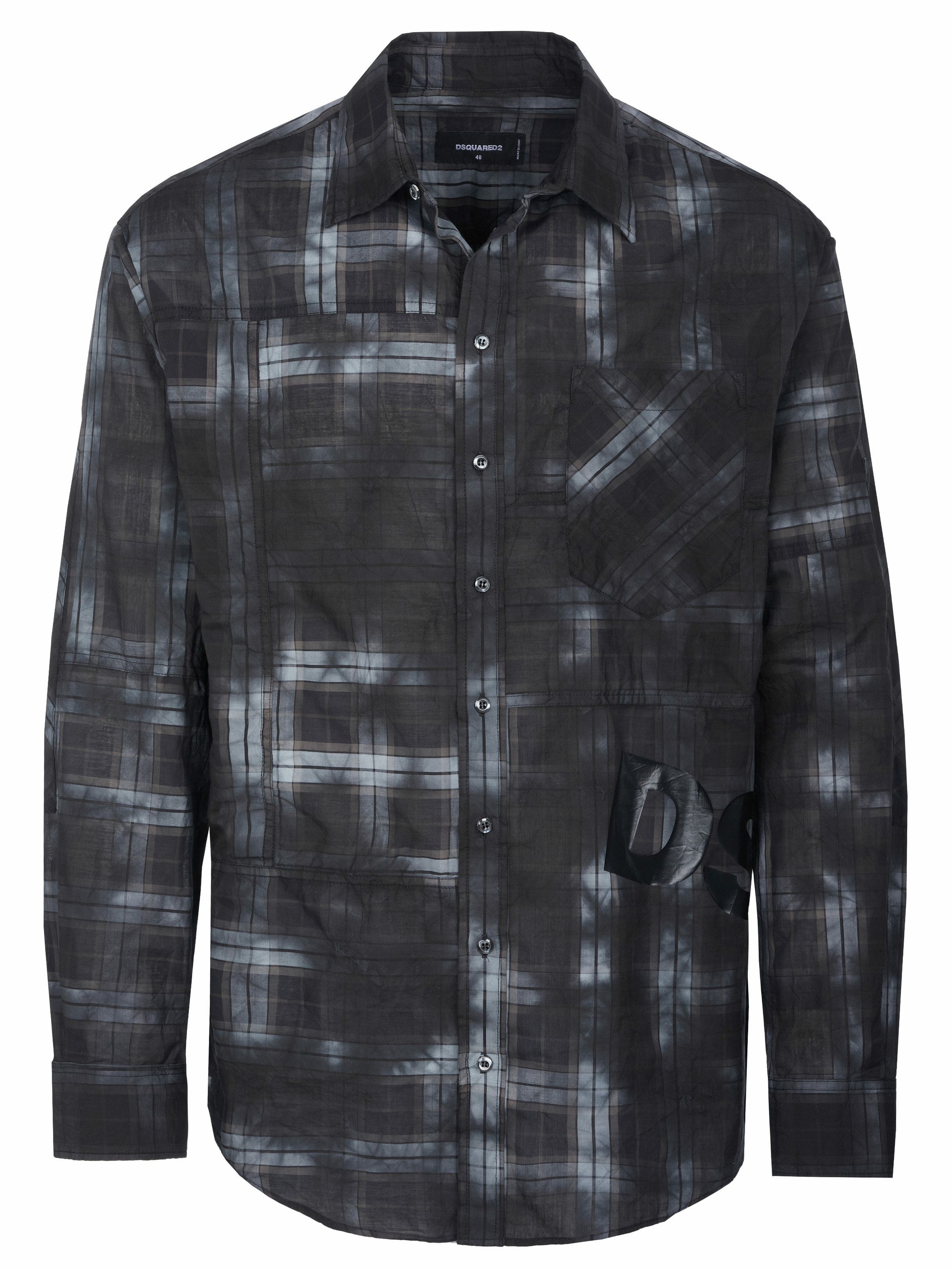 Dsquared2 Outdoorhemd Hemd für Herren (1-tlg)