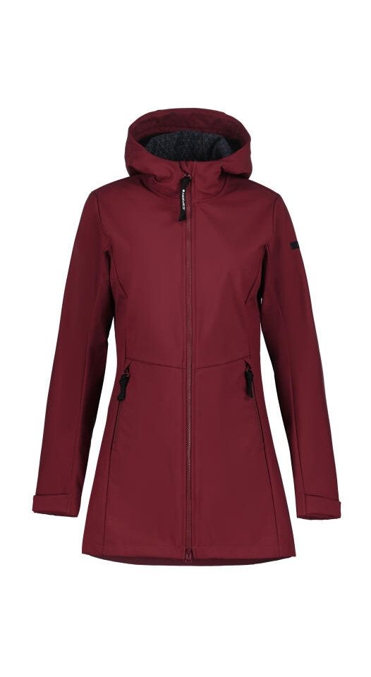 Icepeak Funktionsjacke ICEPEAK ALAMOSA KARMINROT