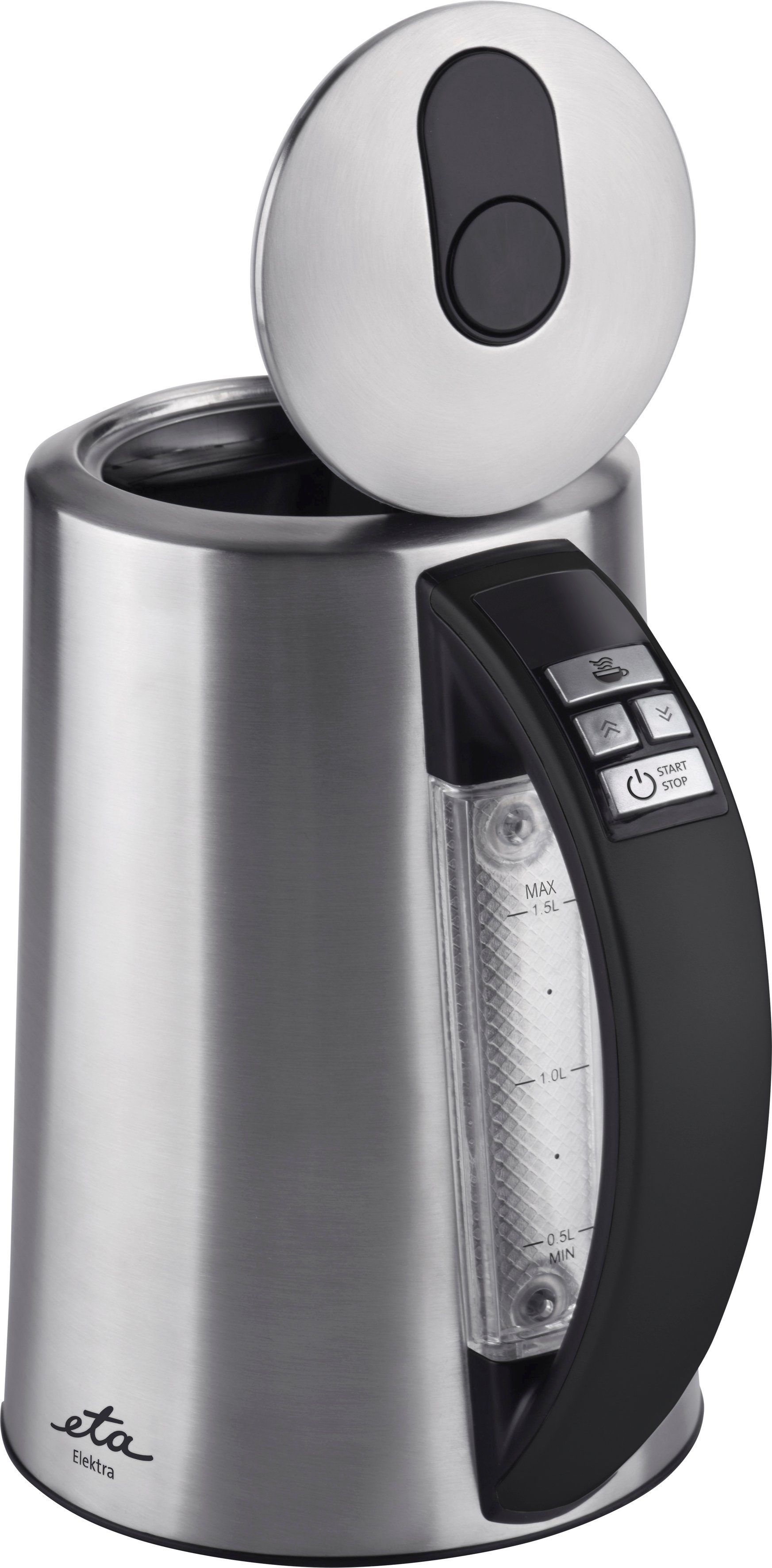 eta Wasserkocher ELEKTRA ETA359790000, 1,5 l, 2200 W, Temperaturregelung 40 - 100 °C, KEEP WARM Funktion, System STRIX