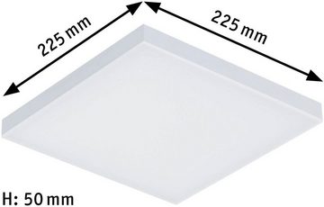 Paulmann LED Panel Velora 225x225mm 13W 3.000K, LED fest integriert, Warmweiß, Velora 225x225mm 13W 3.000K