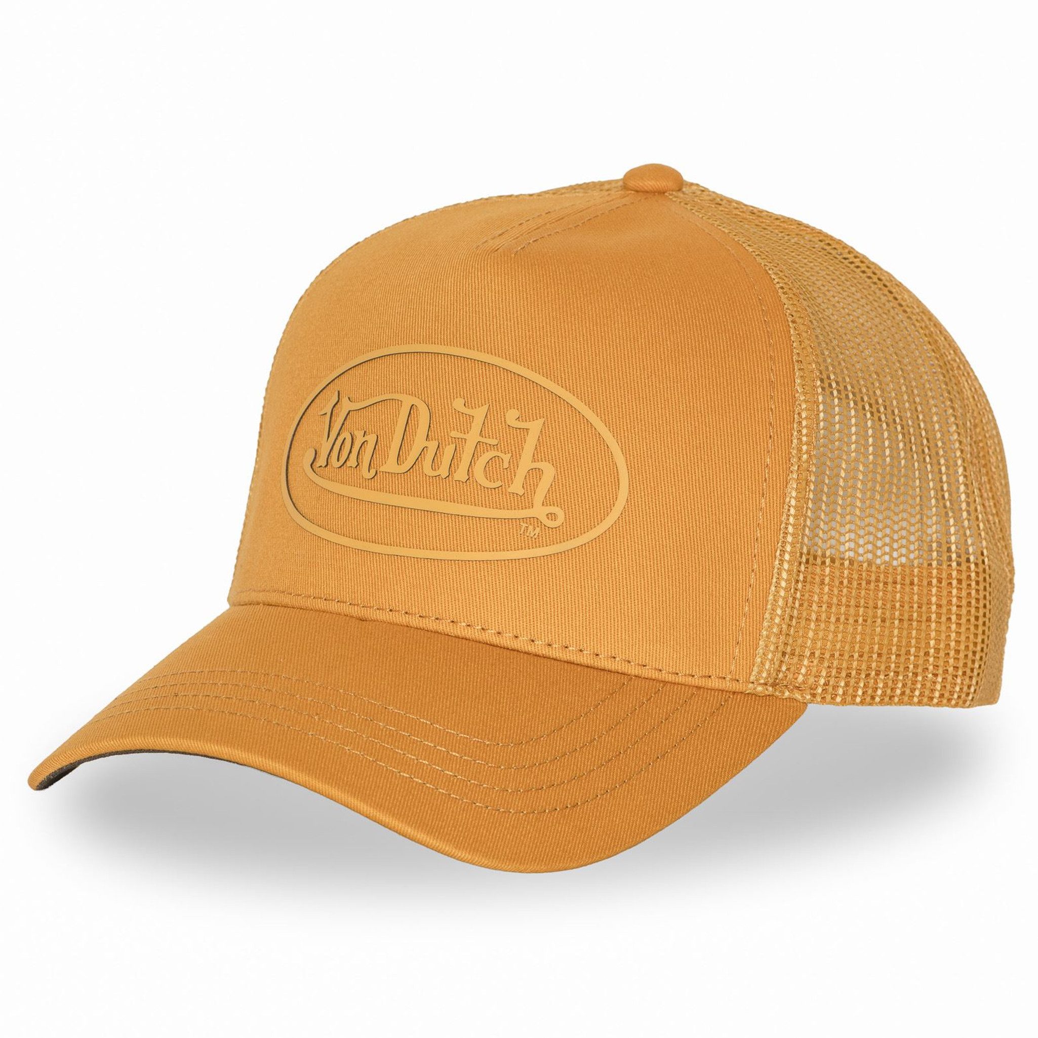 Von Dutch Trucker Cap Von Dutch Originals Trucker Cap - CALIFORNIA Twill Rubber T/T (Basecap, Basecap, Meshcap, Trucker Kappe)