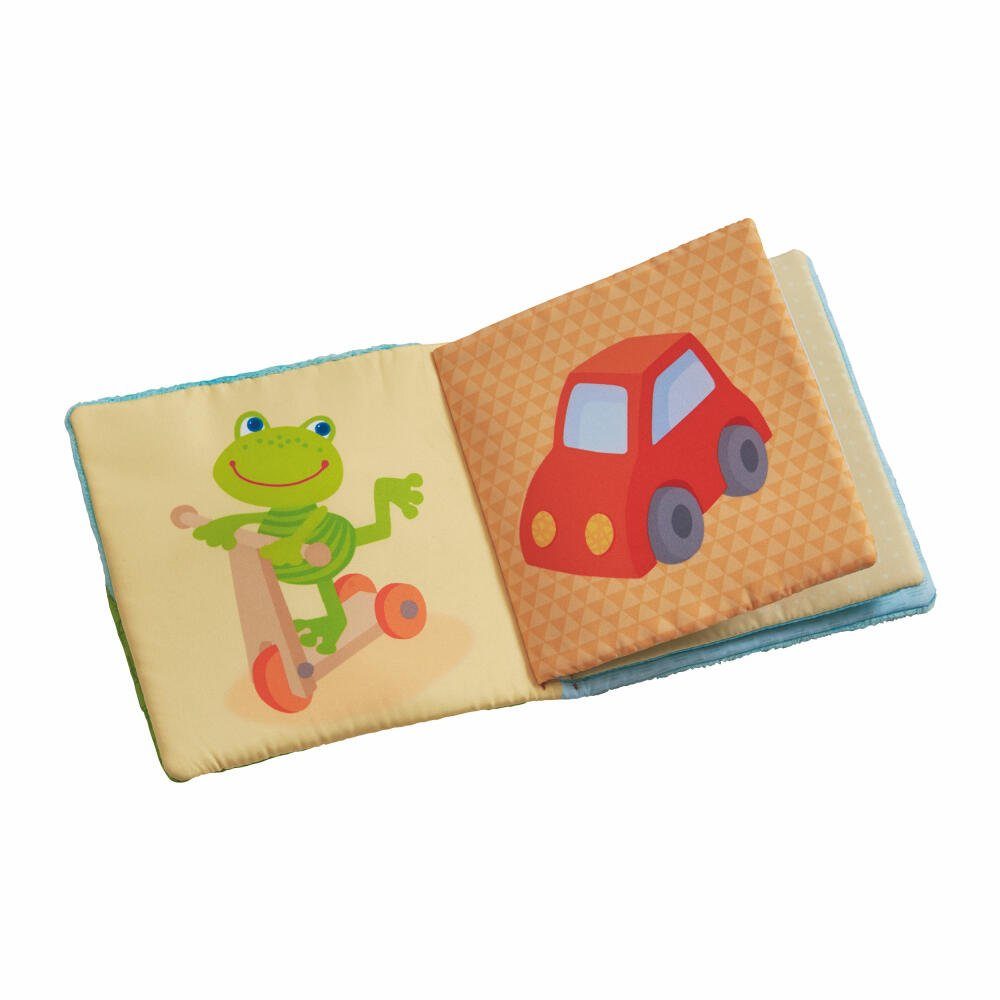 Haba Greifspielzeug Stoffbuch Zauberfrosch