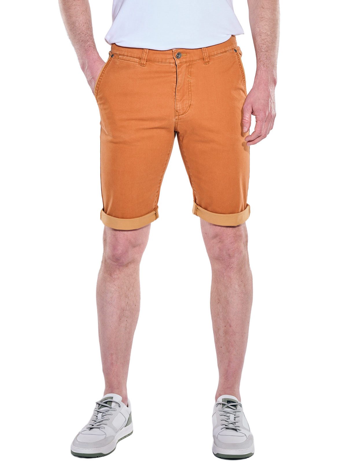 Engbers Bermudas Herren Bermuda, Blutorange