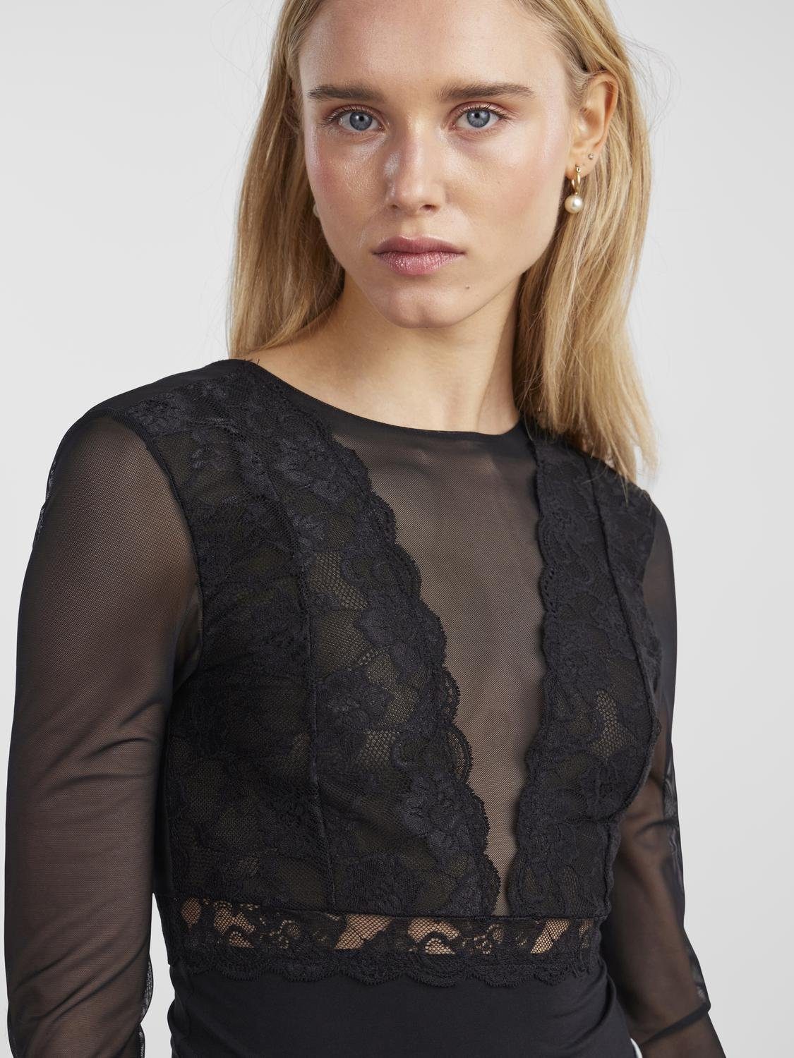 pieces Body PCSICCA LS BODYSTOCKING NOOS