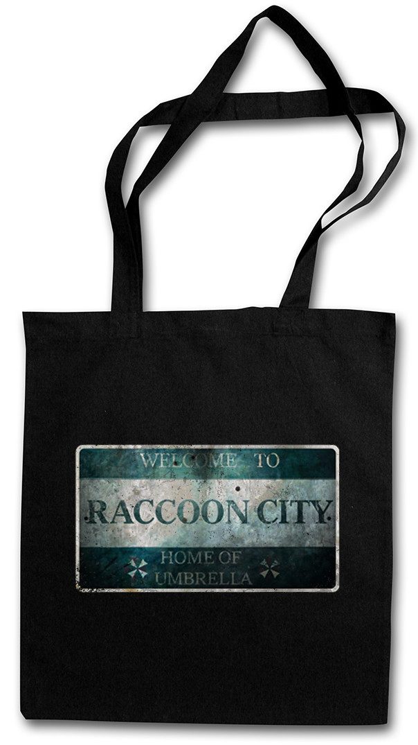 Beuteltasche Raccoon City Sign Stofftasche Logo Resident Nemesis Evil Zombie Wesker