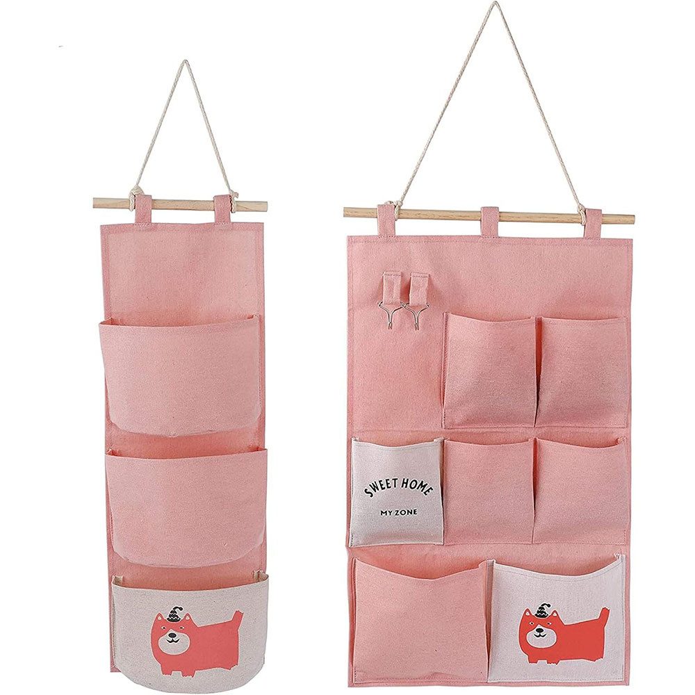 TUWENA Hängekorb 2 St. Hängeorganizer Wand Organizer Hängend Tasche
