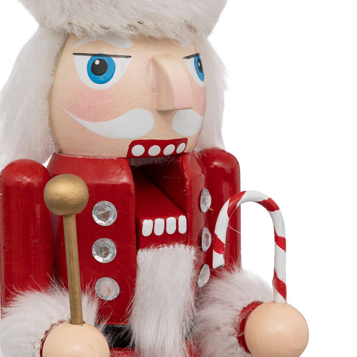Atmosphera Créateur d'intérieur Weihnachtsfigur Nussknacker Dekofigur, 25 cm (Deko-Objekt, Deko-Objekt)