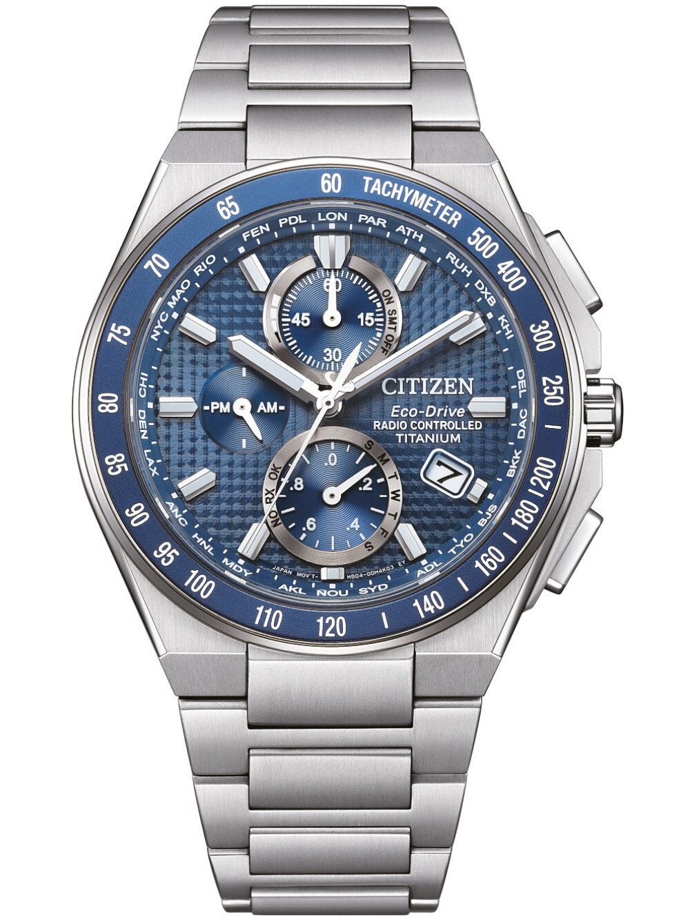 Citizen Quarzuhr Citizen AT8396-59L Herrenuhr Eco-Drive Super Titanium Chronograph Sola Citizen AT8396-59L Herrenuhr Eco-Drive Super Titanium Chronograph Solar 41mm 10ATM