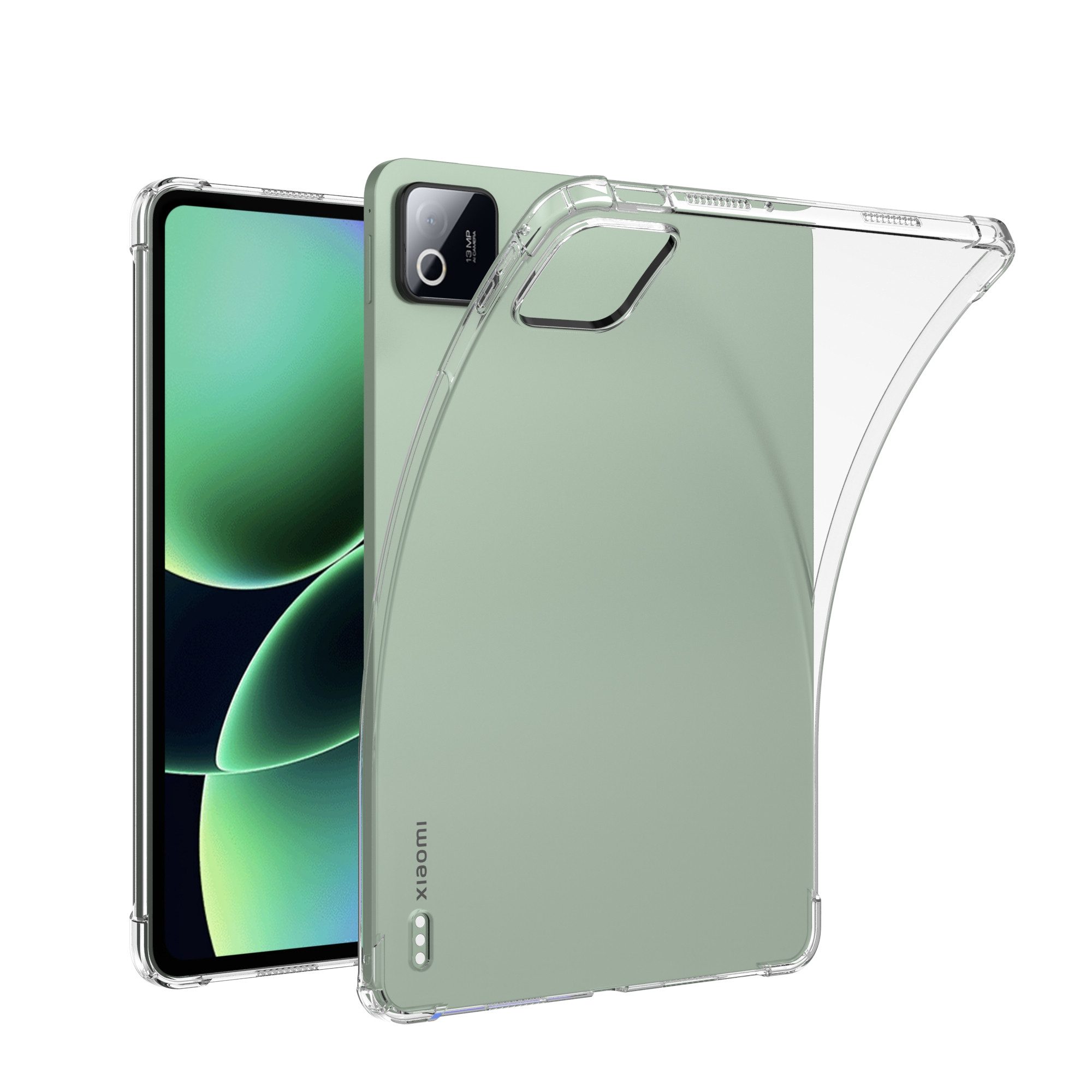 imoshion Tablet-Mappe imoshion Shockproof Case Xiaomi Pad 8 / 8 Pro - Transparent