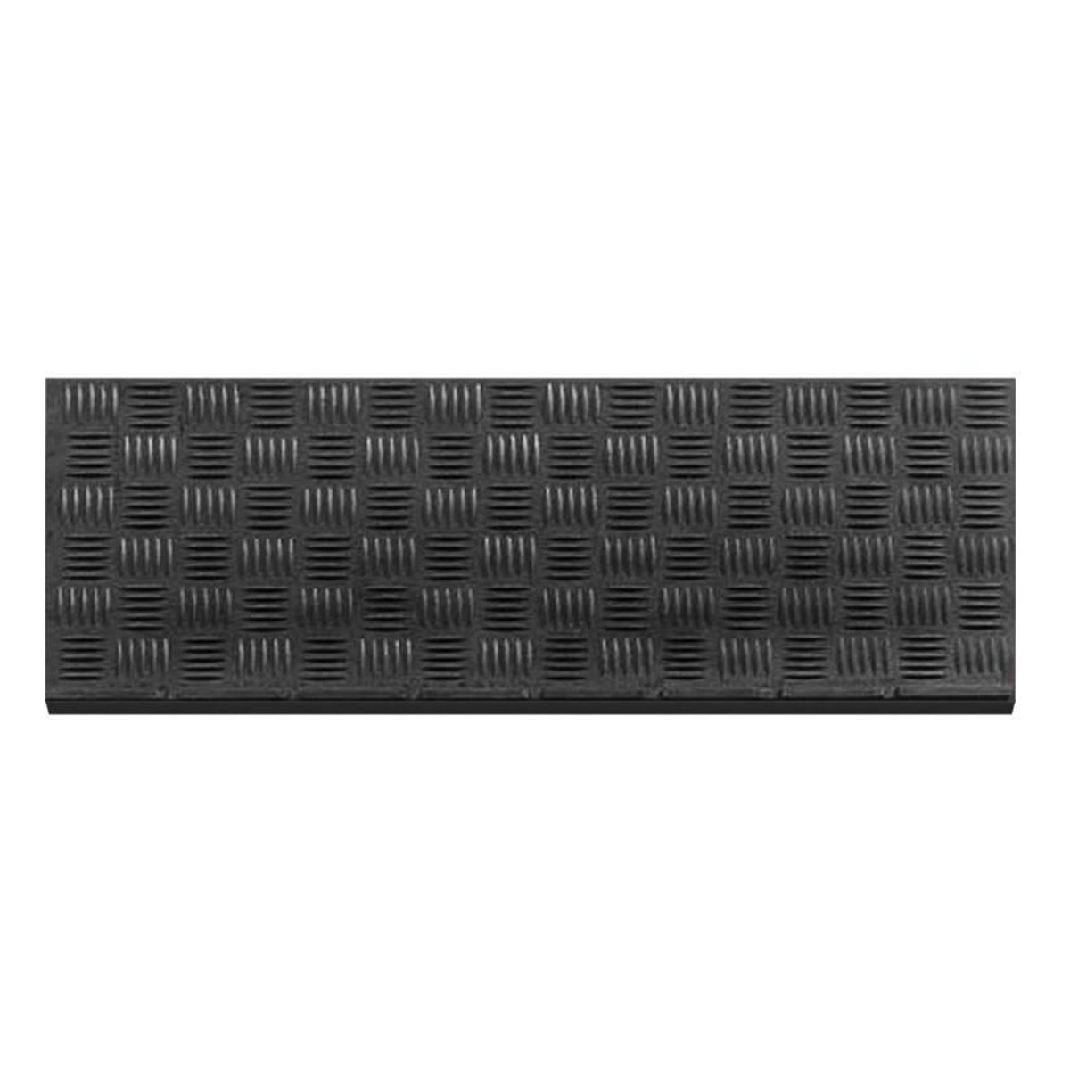 Karat Stufenmatte Stripe, Treppenschutz, Stufenschutz,25x75 cm, Schwarz, re günstig online kaufen