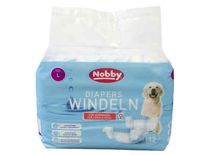 Nobby Hundehandtuch Nobby Windeln für Hündinnen 12 St. 38 - 56 cm