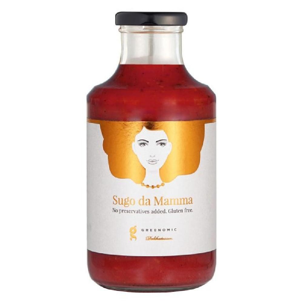 Greenomic Grillsauce Good Hair Day Sugo Da Mamma Tomatensoße mit Gemüse (500g)