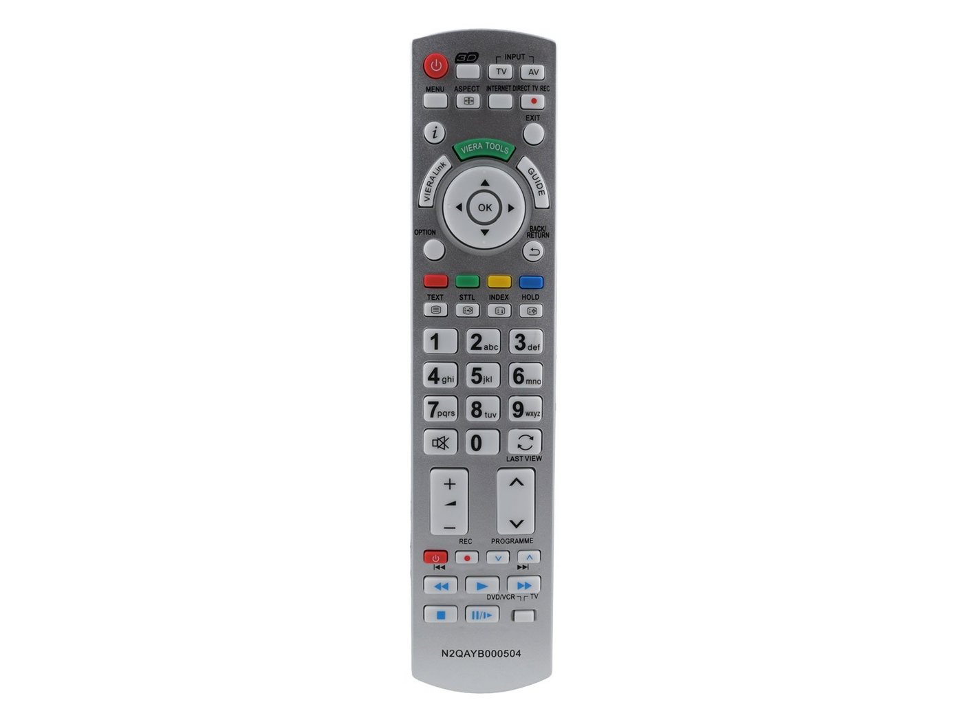 azurano Ersatz für PANASONIC N2QAYB000504 N2QAYB000505 N2QAYB000506 Universal-Smart-TV-Fernbedienung