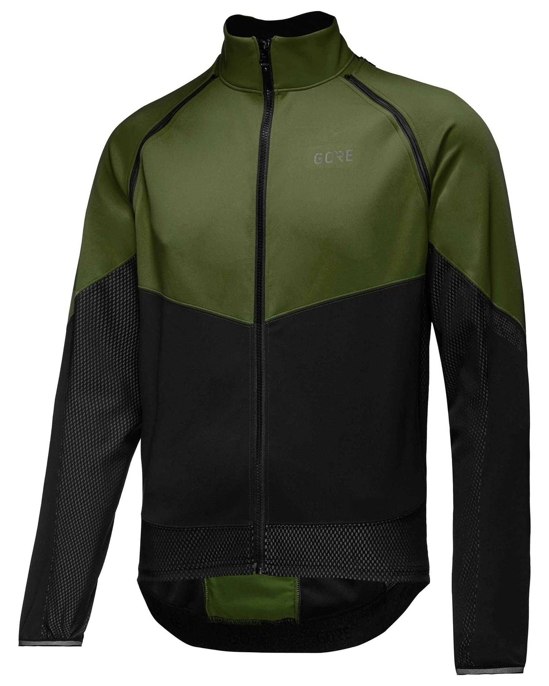 GORE® Wear Fahrradjacke Herren I Fahrradjacke grün/schwarz PHANTOM GTX (714)