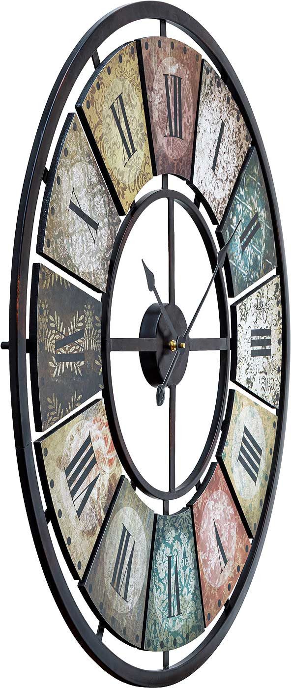 AMS Wanduhr XXL Wanduhr 80 cm günstig online kaufen