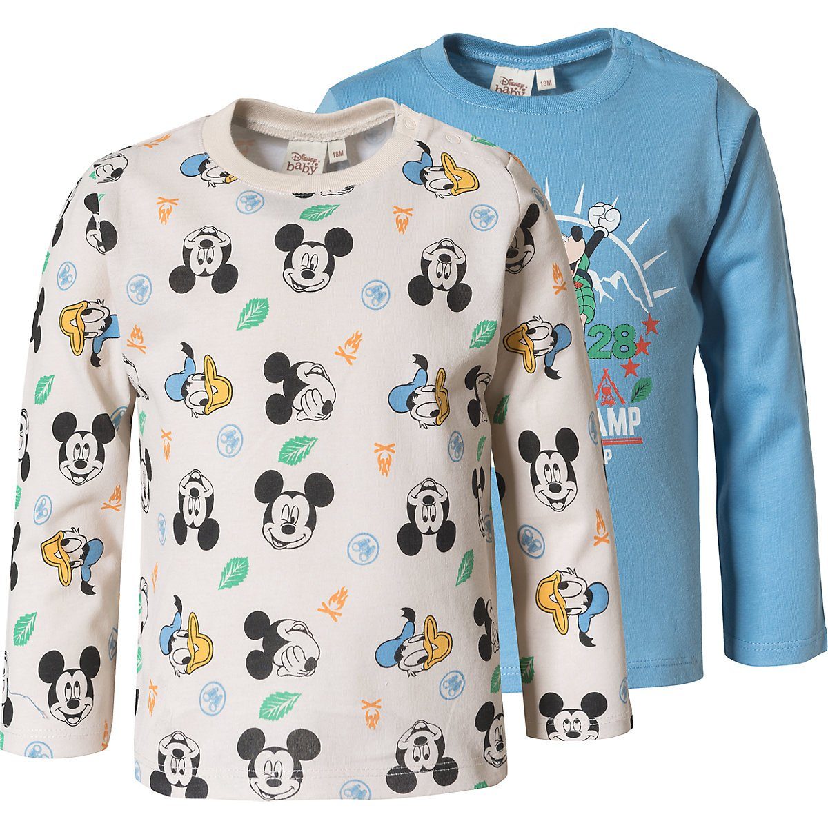 Disney Mickey Mouse Langarmshirt »Disney Mickey Mouse & friends Baby  Langarmshirt« online kaufen | OTTO