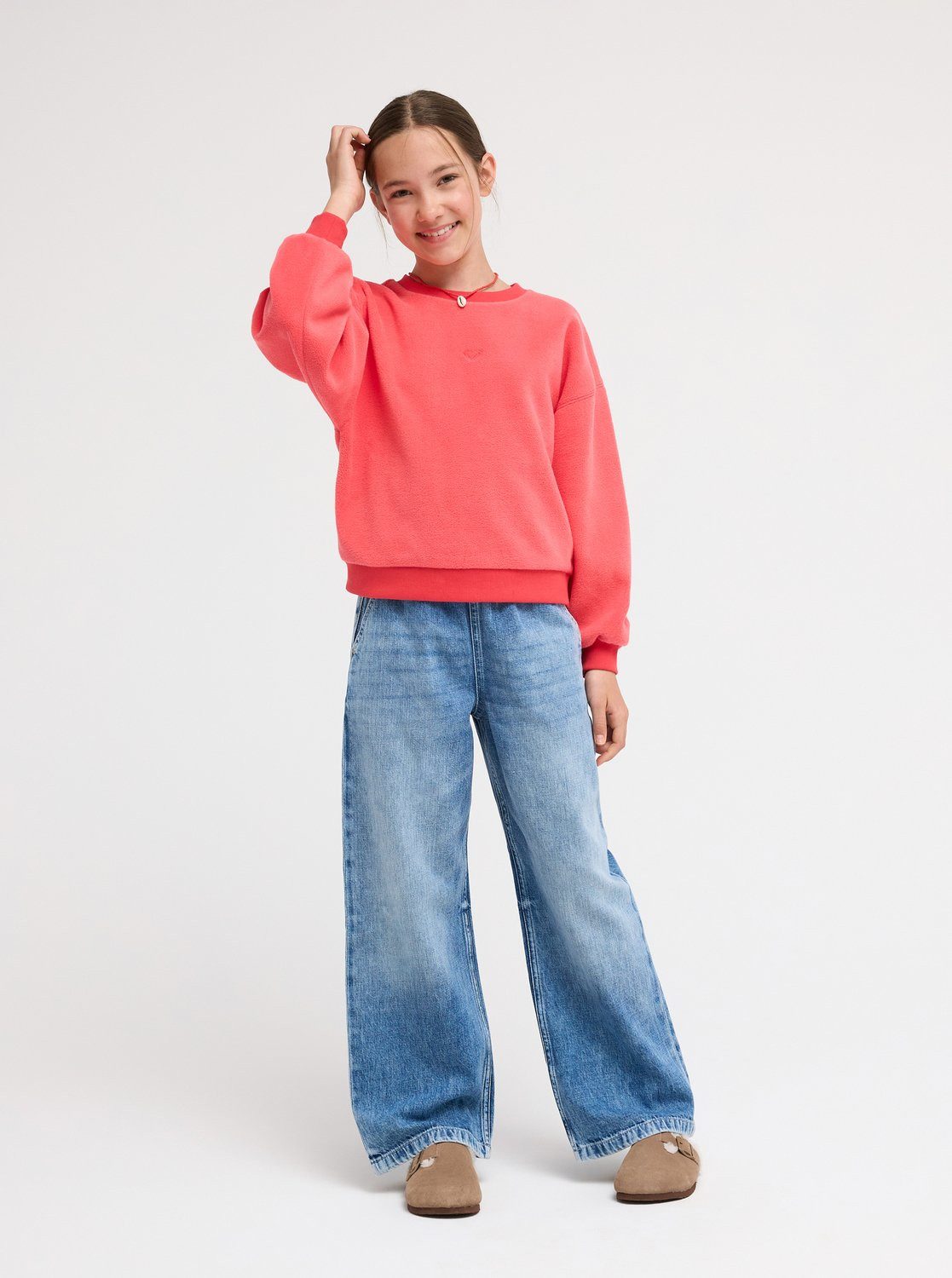 Roxy Sweatshirt CHILL STORY RG für Kinder, mit sportlichem Stil, aus Baumwollmischung, formstabil – Bild 4 von 4